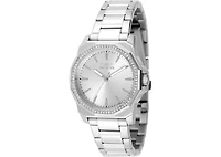 Invicta Women's 49110 Speedway Quartz 3 Hand Silver Dial Watch