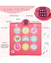 Mecale Fun Dance Mat for Kids Dance Pad Game Toy