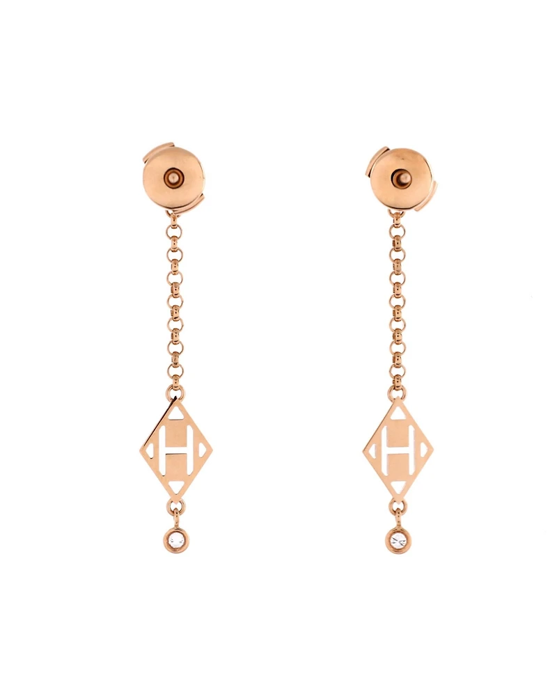 Pre-Owned HERMES Gambade Earrings