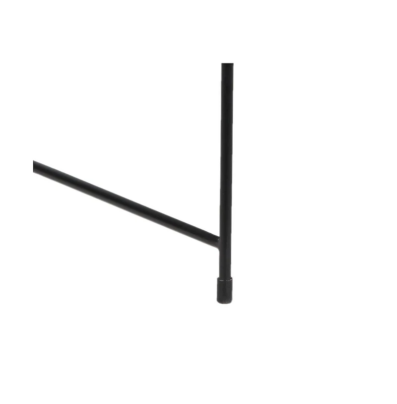 Porter Designs Hagen Black Iron Frame Accent Chair, Black