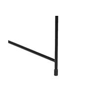 Porter Designs Hagen Black Iron Frame Accent Chair, Black