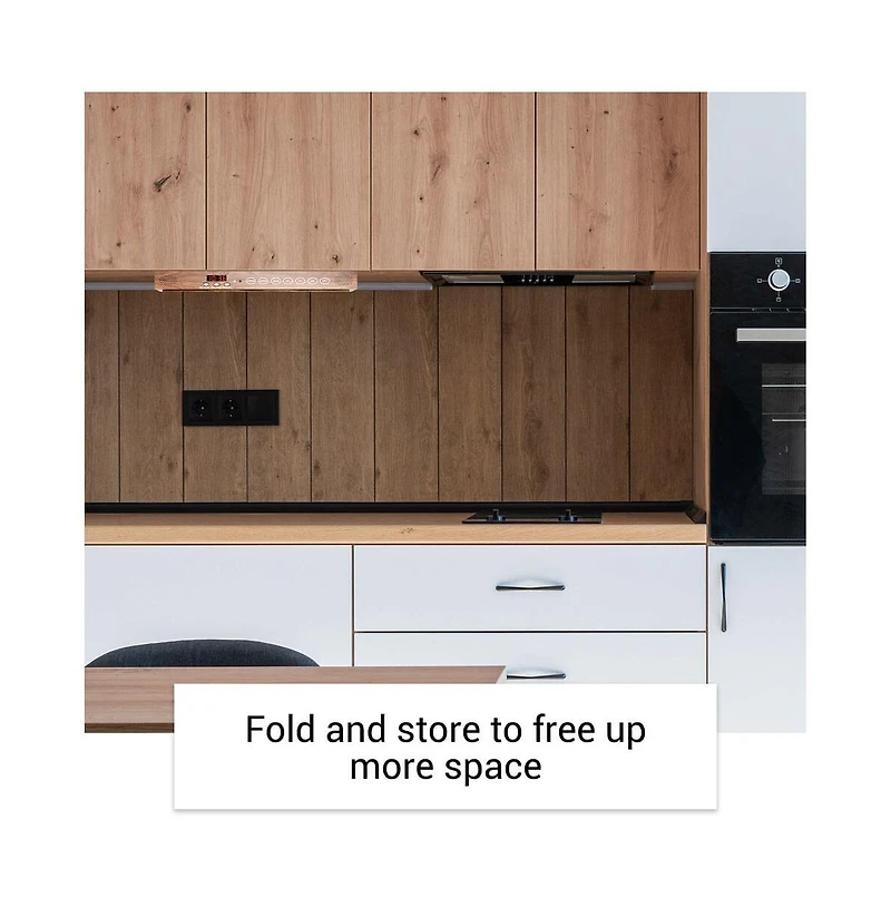 15" Under-Cabinet Smart Kitchen Tv Led Panel 1080p Hd Google Flip-Down Screen