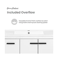 Swiss MadisonVirage 36 Freestanding, Bathroom Vanity in White