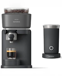 Philips Baristina Automatic Espresso Machine and Milk Frother Bundle