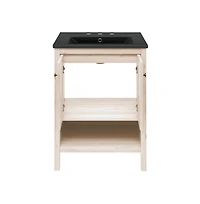 Swiss Madison 24" Freestanding Bathroom Vanity in Oak