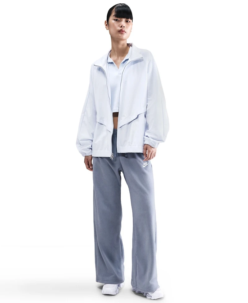 Nike Women's Sportswear Club Mid-Rise Wide-Leg Pants