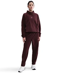 Nike Women's Therma-Fit Mid-Rise Fleece Pants