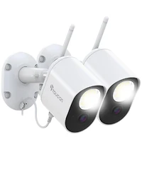 Toucan Security Floodlight Camera -Pack No Subscription Required