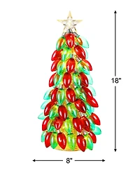 Mr. Christmas 18" Retro C9 Bulb Tree