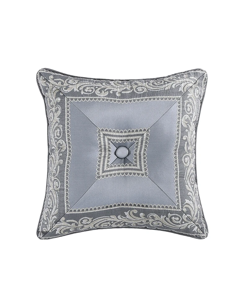 J Queen New York Krista Tufted Decorative Pillow, 18" x 18"