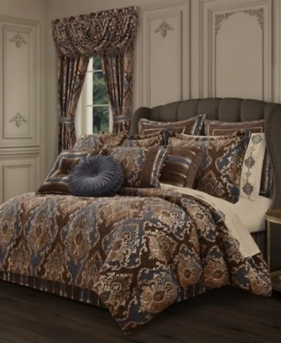 J Queen New York Sofia Chenille Damask Comforter Sets