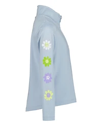 Under Armour Girls 2T-6X Quarter Zip Long-Sleeve Top and Leggings, 2-Piece Set