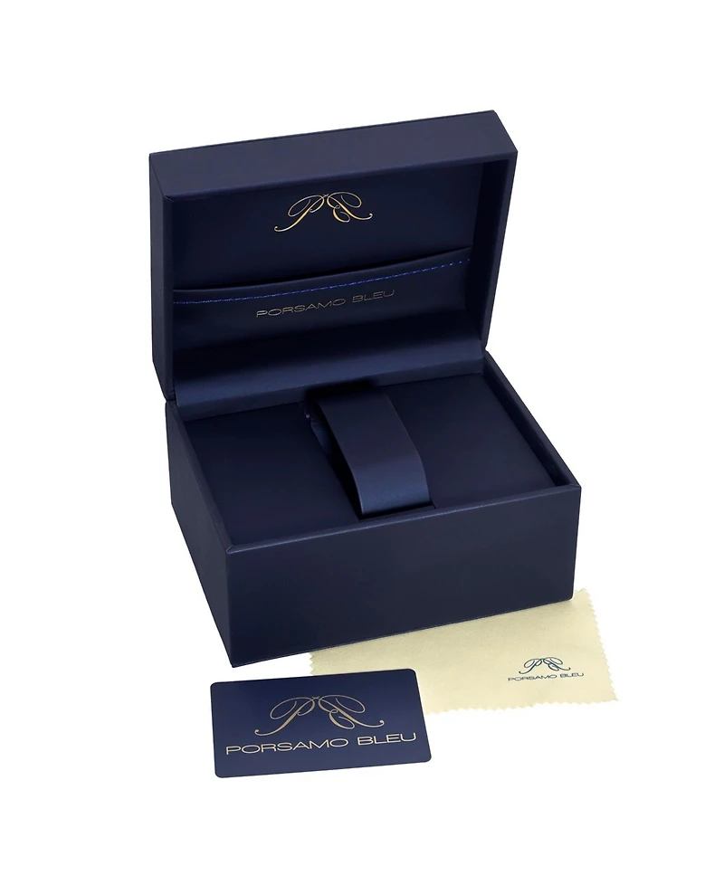 Porsamo Bleu Men's Cruz Automatic Silicone Strap Watch 1222ACRR