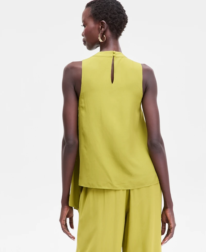 I.n.c. International Concepts Women's Sleeveless Scarf Top, Macy's Exclusive