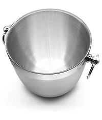 Mega Casa Megacasa 2.8 Liter Insulated Stainless Steel Ice Bucket with Ice Tongs and Lid