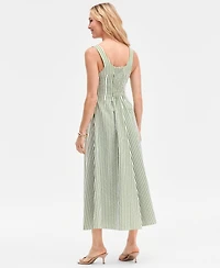I.n.c. International Concepts Women's Bryn Sleeveless Striped Dress, Macy's Exclusive