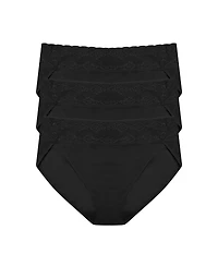 Natori Women's 3-Pack Bliss Perfection French Bikini Panty Set