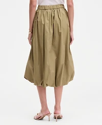 I.n.c. International Concepts Women's Bubble-Hem Midi Skirt, Macy's Exclusive