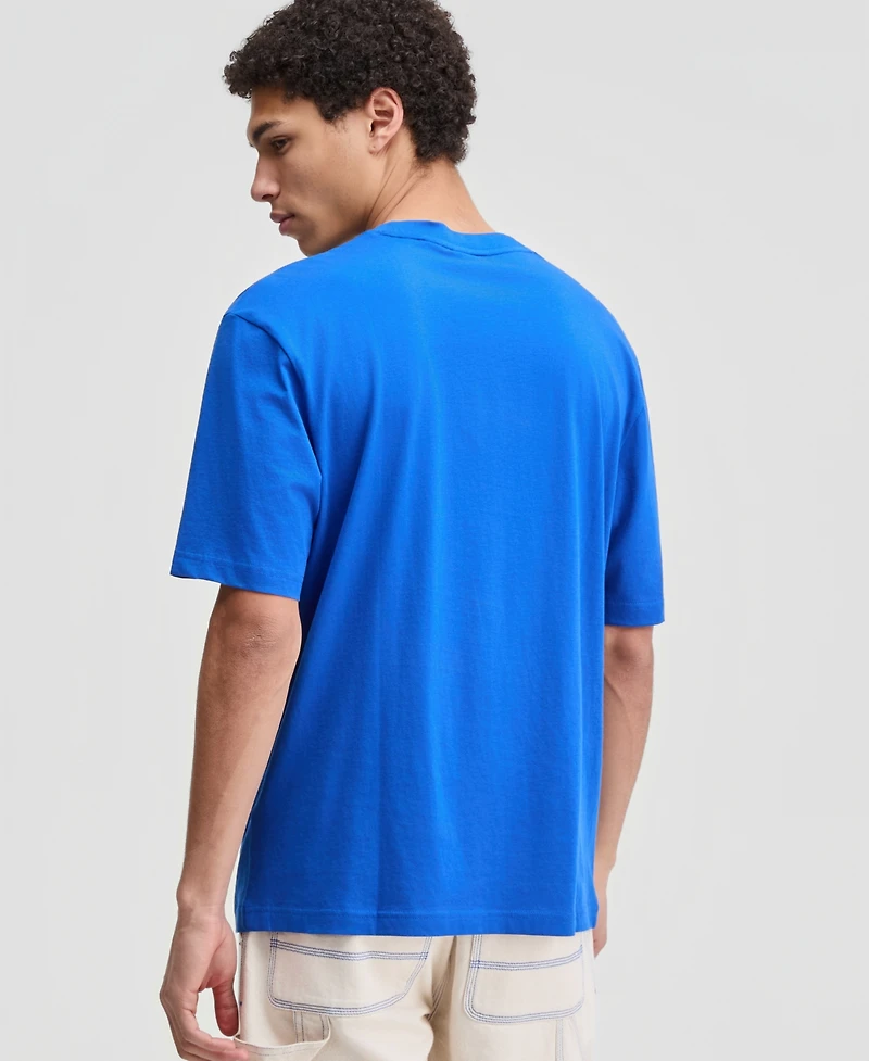 Hugo Boss Men's Napolux Short-Sleeve Crewneck Graphic T-Shirt