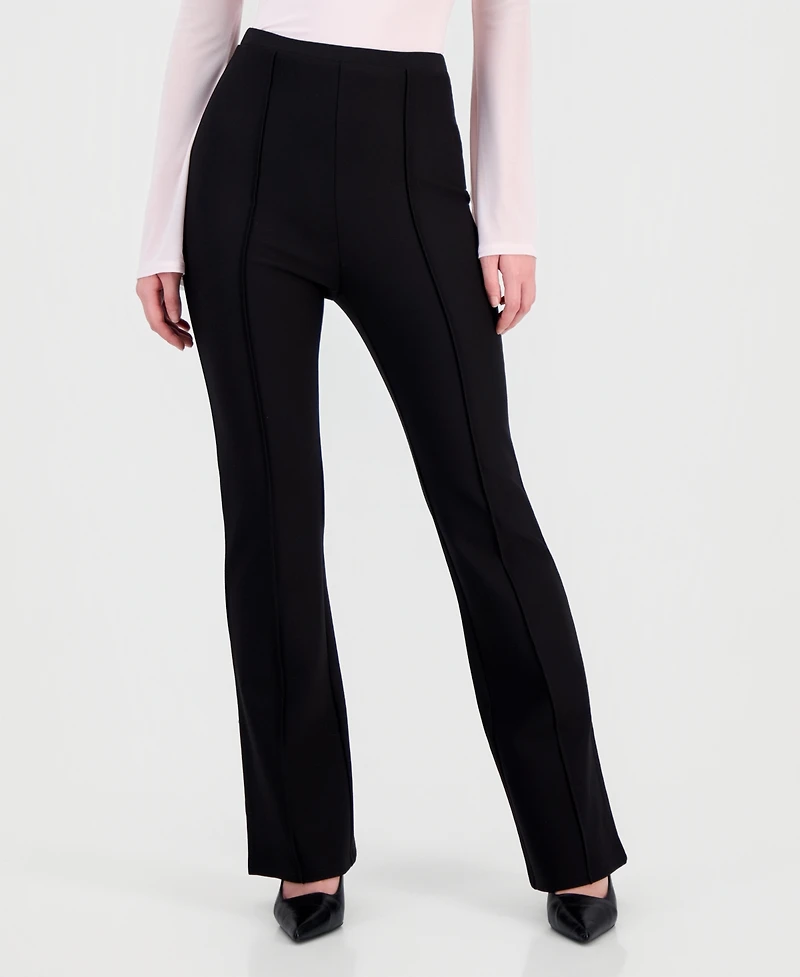 Bar Iii Women's Pull-On Flare Pants, Macy's Exclusive