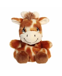 Aurora Mini Raffie Giraffe Palm Pals Precious Moments Adorable Plush Toy Brown