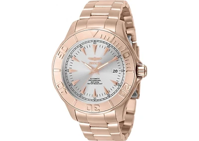 Invicta Men's Signature Automatic 3 Hand Silver Dial Watch