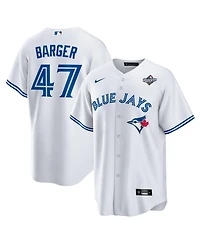 Nike Men's Addison Barger White Toronto Blue Jays 2025 World Series Home Replica Player Jersey