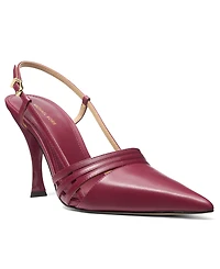 Michael Michael Kors Women's Haisley Sling Pointed Toe Pumps