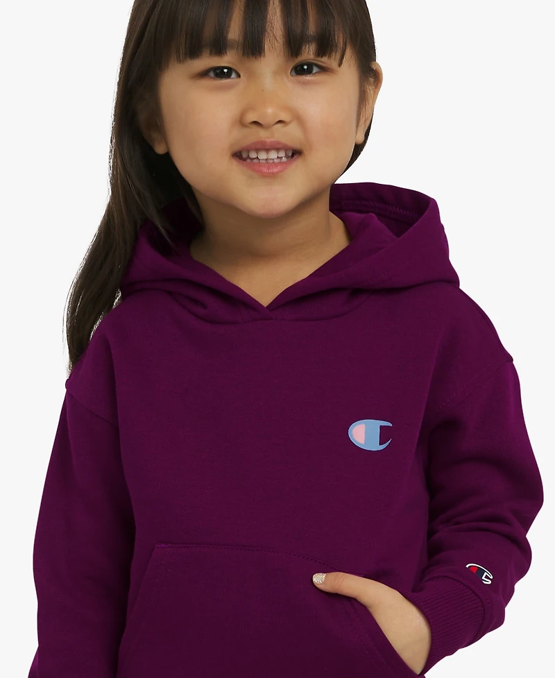 Champion Toddler Girls 2-Piece Pull-On Hoodie and Joggers Set