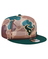 New Era Men's Camo Houston Texans Duck Camo 9FIFTY Snapback Hat