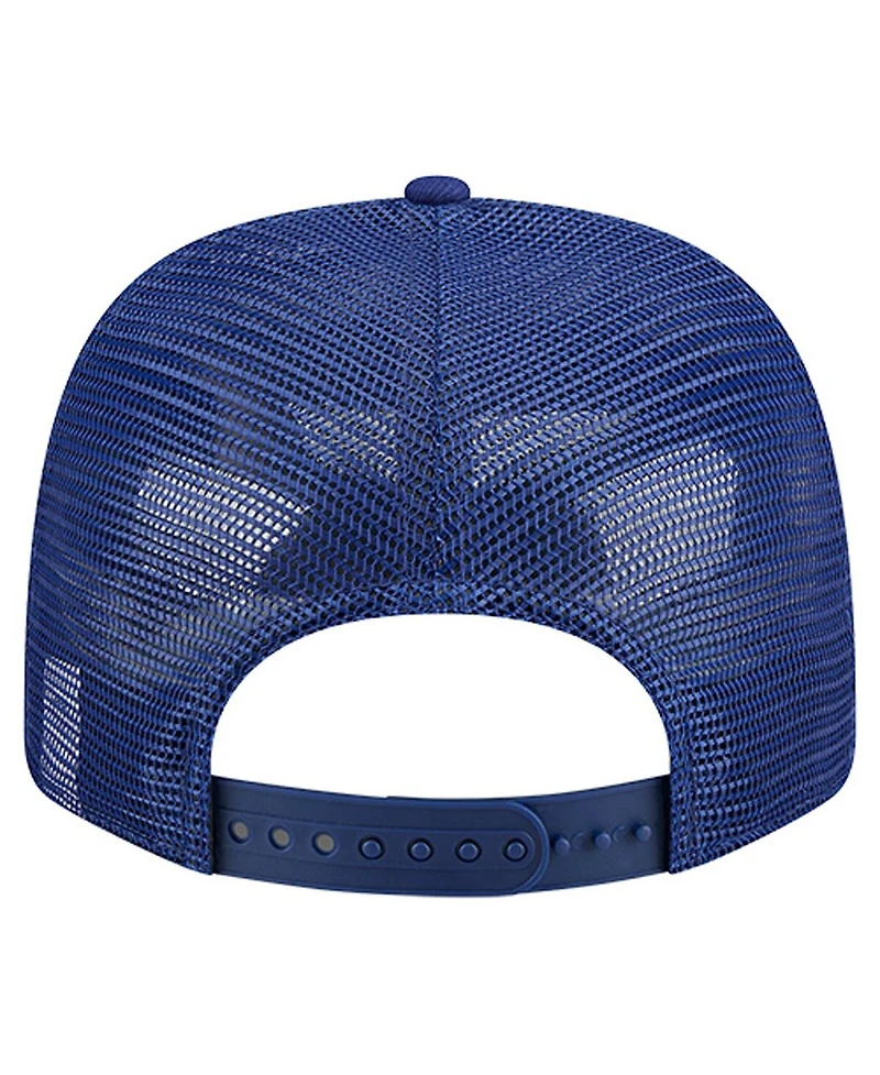 New Era Men's Royal New York Giants Liberty 9SEVENTY Adjustable Trucker Hat