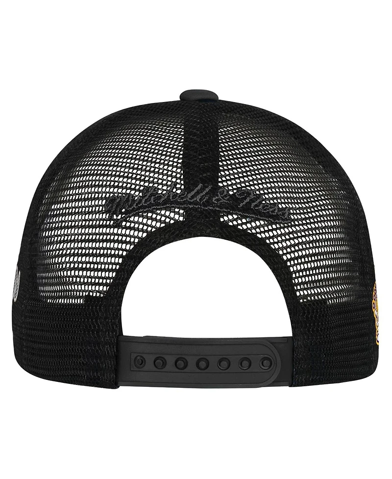 Mitchell & Ness Big Boys and Girls White Los Angeles Kings Mascot Adjustable Trucker Hat