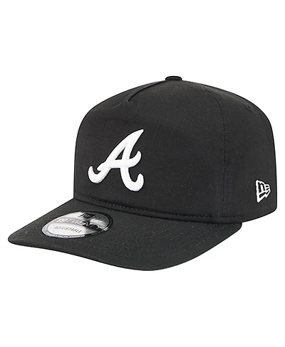 New Era Men's Black/White Atlanta Braves 19TWENTY Adjustable Hat
