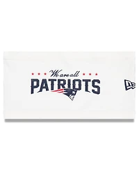 New Era Men's White New England Patriots 2025 Rivalries Collection Sideline Headband