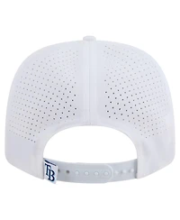 New Era Men's White Tampa Bay Rays Coolera 9SEVENTY Adjustable Hat