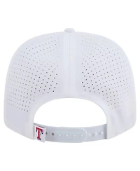 New Era Men's White Texas Rangers Coolera 9SEVENTY Adjustable Hat