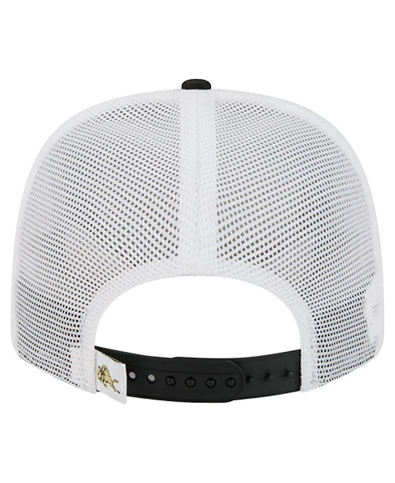 New Era Men's Black Colorado Buffaloes Team 9SEVENTY Coolera Trucker Adjustable Hat