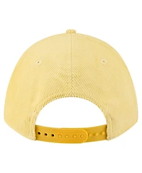 New Era Men's Gold Green Bay Packers Cord Corduroy 9FORTY A-Frame Adjustable Hat
