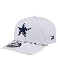 New Era Men's White Dallas Cowboys Gameday Multi Rope 9SEVENTY Adjustable Hat