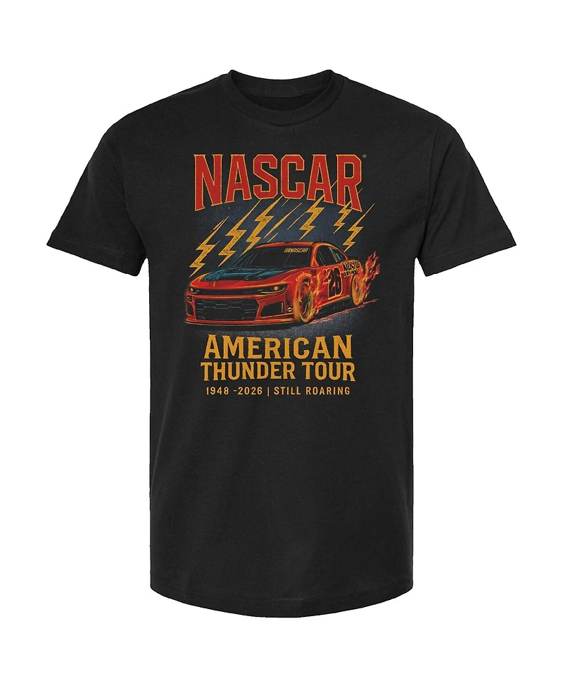 Checkered Flag Sports Men's Black Nascar 2026 Schedule T-Shirt