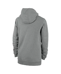 Nike Big Boys and Girls Gray Team Usa Primary Club Fleece Hoodie