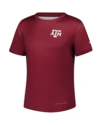 Columbia Big Boys and Girls Maroon Texas A&M Aggies Terminal Tackle Omni-Shade T-Shirt