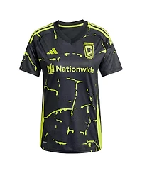 Adidas Women's Darlington Nagbe Black Columbus Crew 2025 The Goosebumps Kit Replica Player Jersey