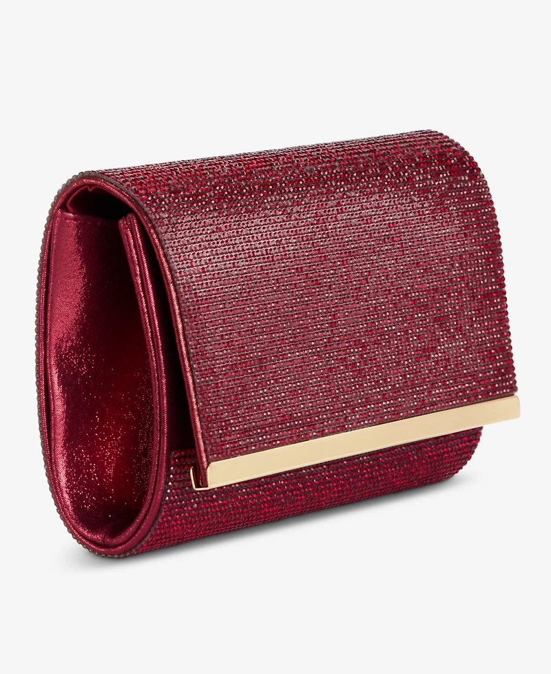 I.n.c. International Concepts Caitlin Satin and Crystal Clutch, Exclusively at Macy's