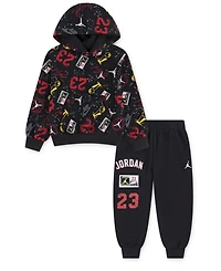 Jordan Baby Boys Street Champ Pull-On Hoodie and Joggers, 2-Piece Set