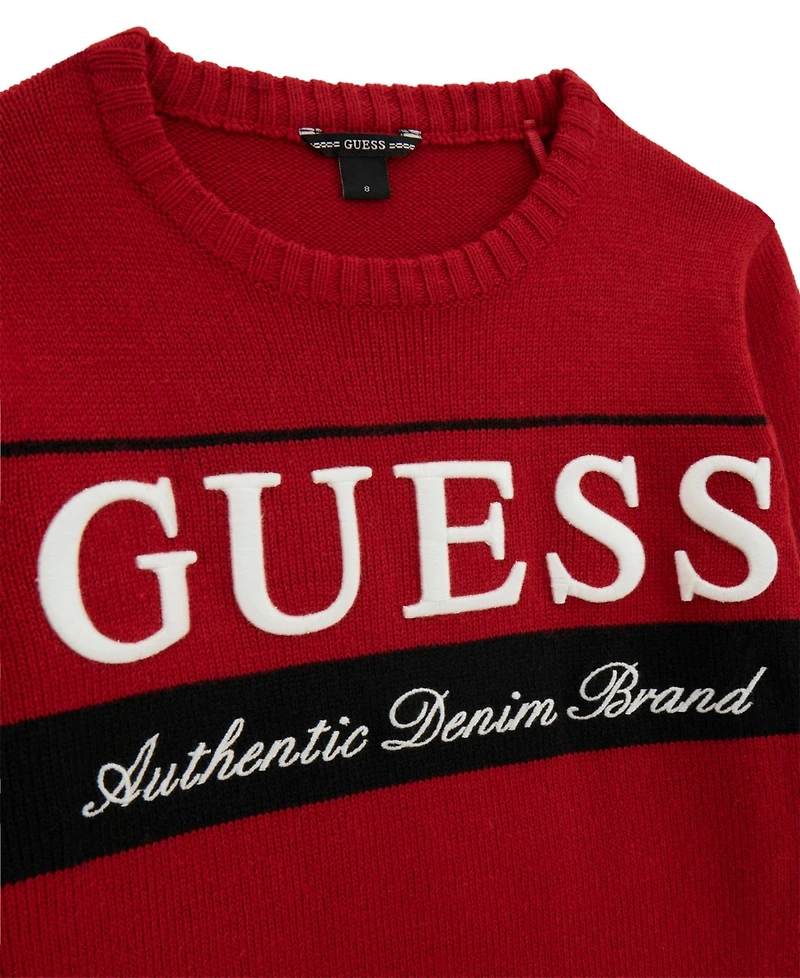Guess Boys 8-18 Long Sleeve Soft Blend Sweater