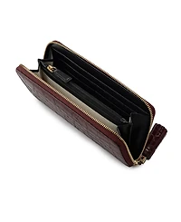 Radley London Noble Alley Faux Croc Zip Around Wallet