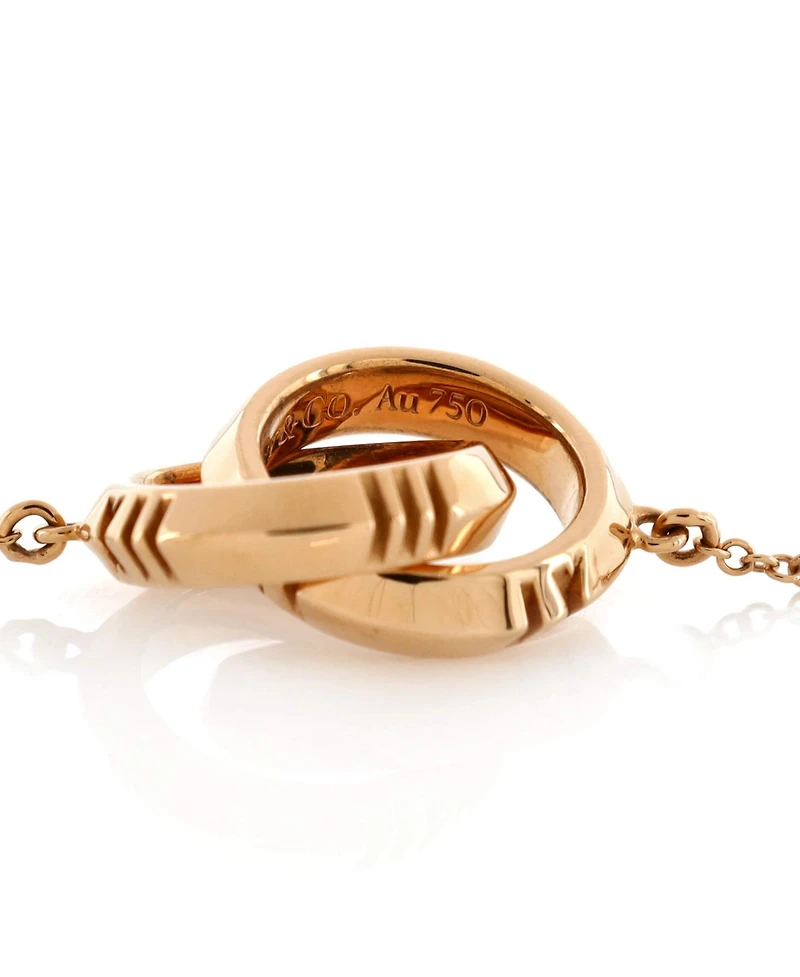 Pre-Owned Tiffany & Co Atlas X Closed Interlocking Pendant Necklace