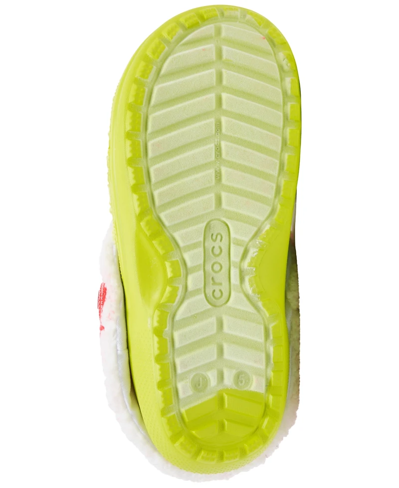 Crocs x The Grinch Little Kids Classic Lined Clogs from Finish Line