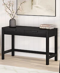 Hudson & Canal Fern 48" Wood Wide Rectangular Desk
